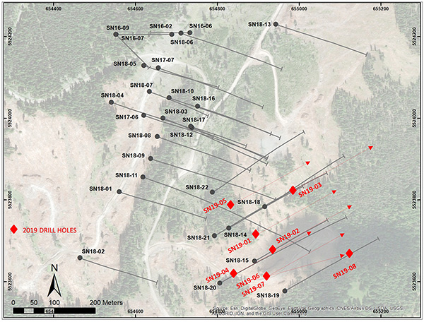 Plan Map of Current Drill Program